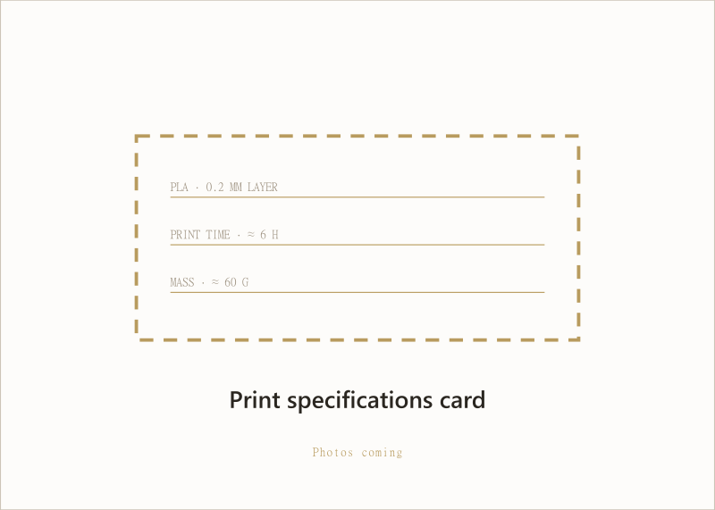 Print specifications card (photos coming)